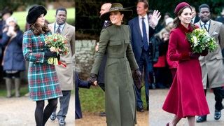 Every Outfit Kate Middleton Has Worn on Christmas 